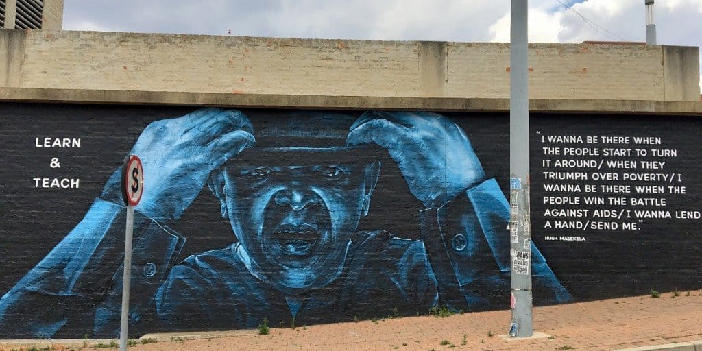 Hugh Masekela Mural