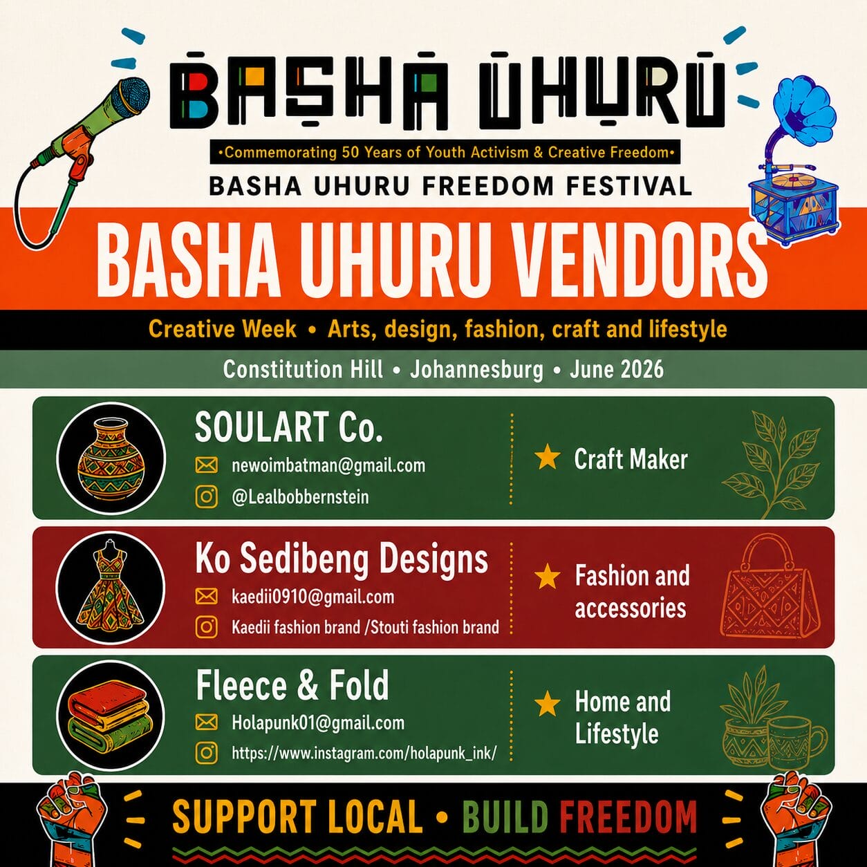 basha uhuru venders 1