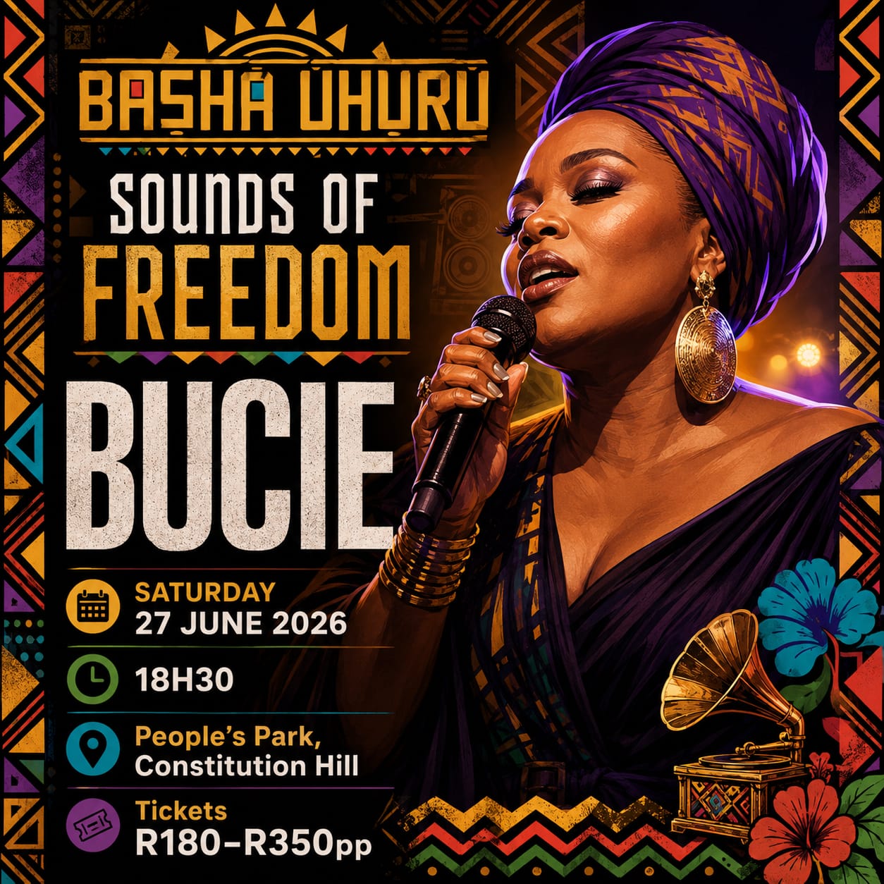 basha uhuru music performers Bucie 1