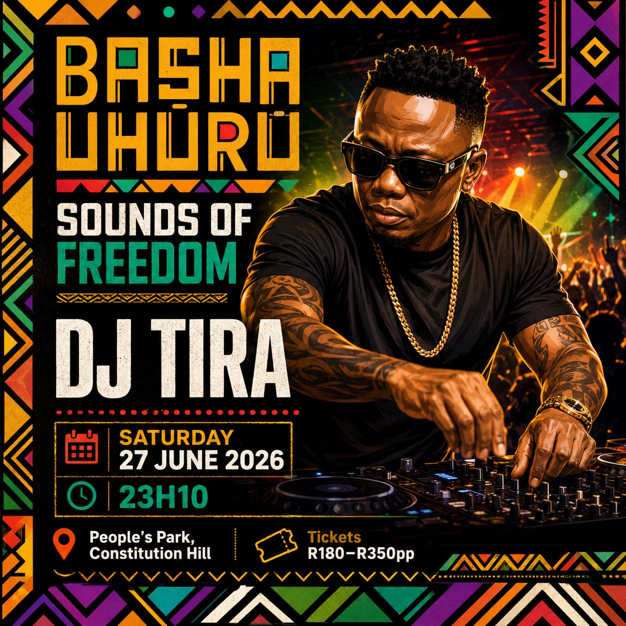 basha uhuru music performers DJ Tira