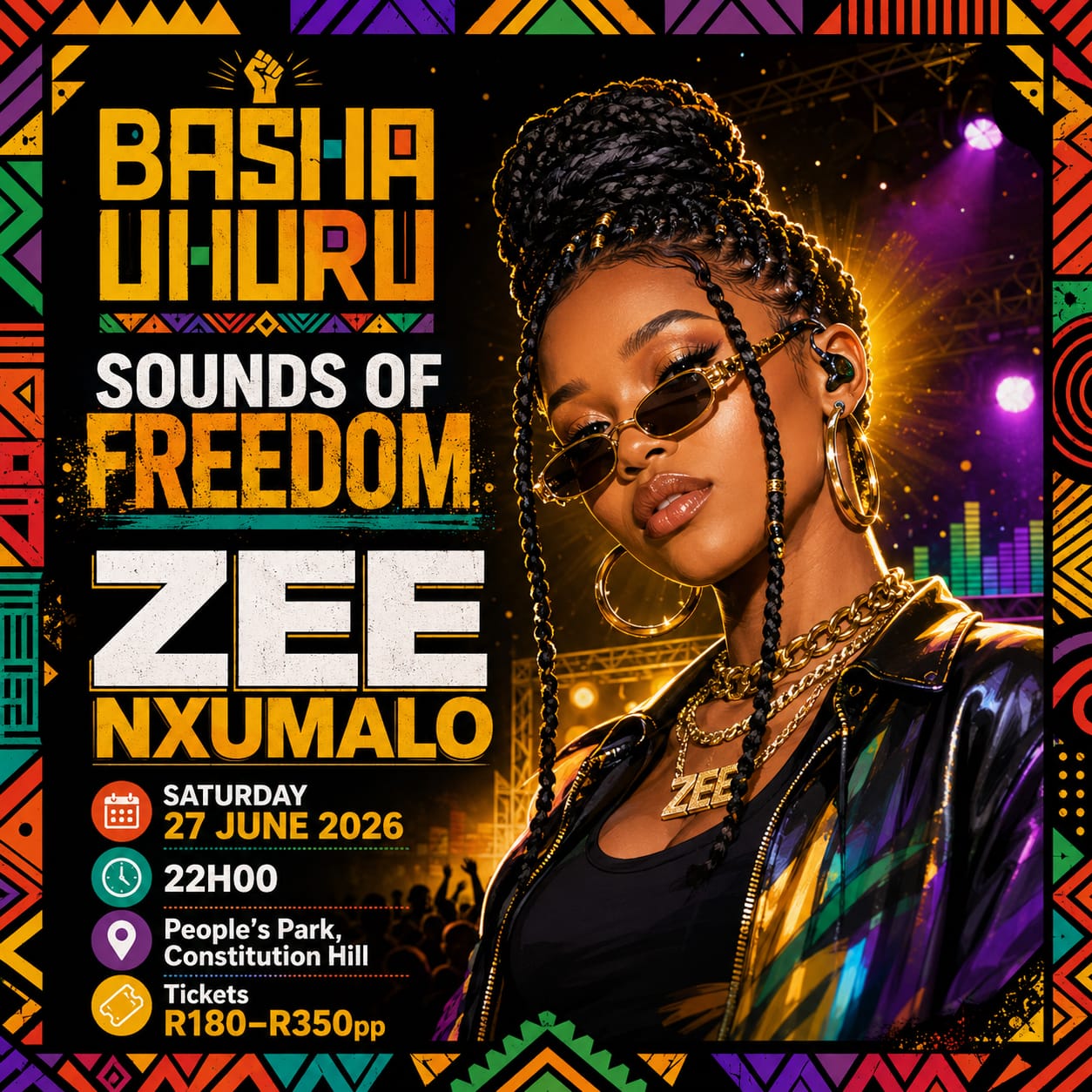 basha uhuru music performers Zee